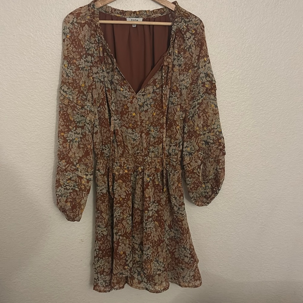 Fate ruffle dress